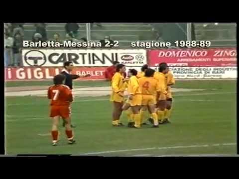 Gli highlights di quattro sfide tra Messina e Barletta degli anni '80