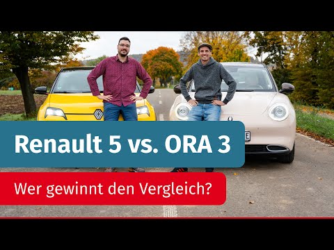 Welches Elektroauto überzeugt im Alltag? Renault 5 vs. Ora 3