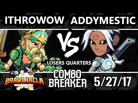 Combo Breaker 2017 Brawlhalla - STDX | iThrowow (Bodvar) vs [R]eason | Addymestic (Val) - LQ