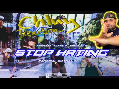 Chluy Reactions: Young Spider - Stop Hatin ឈប់ស្អប់ [MV] #khmerrap #youngspider #cambodia