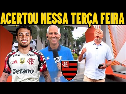 GLOBO ESPORTE FLAMENGO (03/02/2026) MARCOS LEONARDO CHEGANDO NO FLAMENGO? DIRETORIA CONFIRMOU AGORA