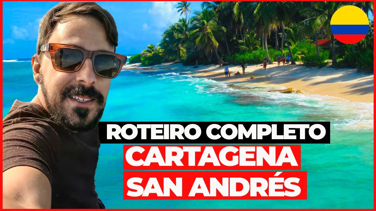 CARTAGENA e SAN ANDRÉS, o CARIBE BARATO na COLÔMBIA | MELHORES PRAIAS - QUANTO CUSTA? [2024]