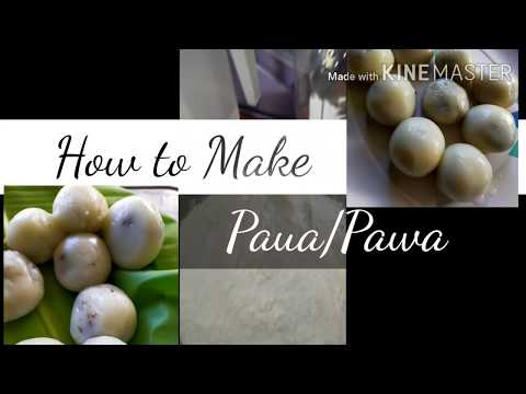 How to make Paua/Pawa