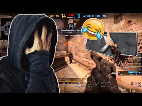 PELEA DE INVÁLIDOS EN CSGO 😹 | CS GO FUNNY MOMENTS! 😱