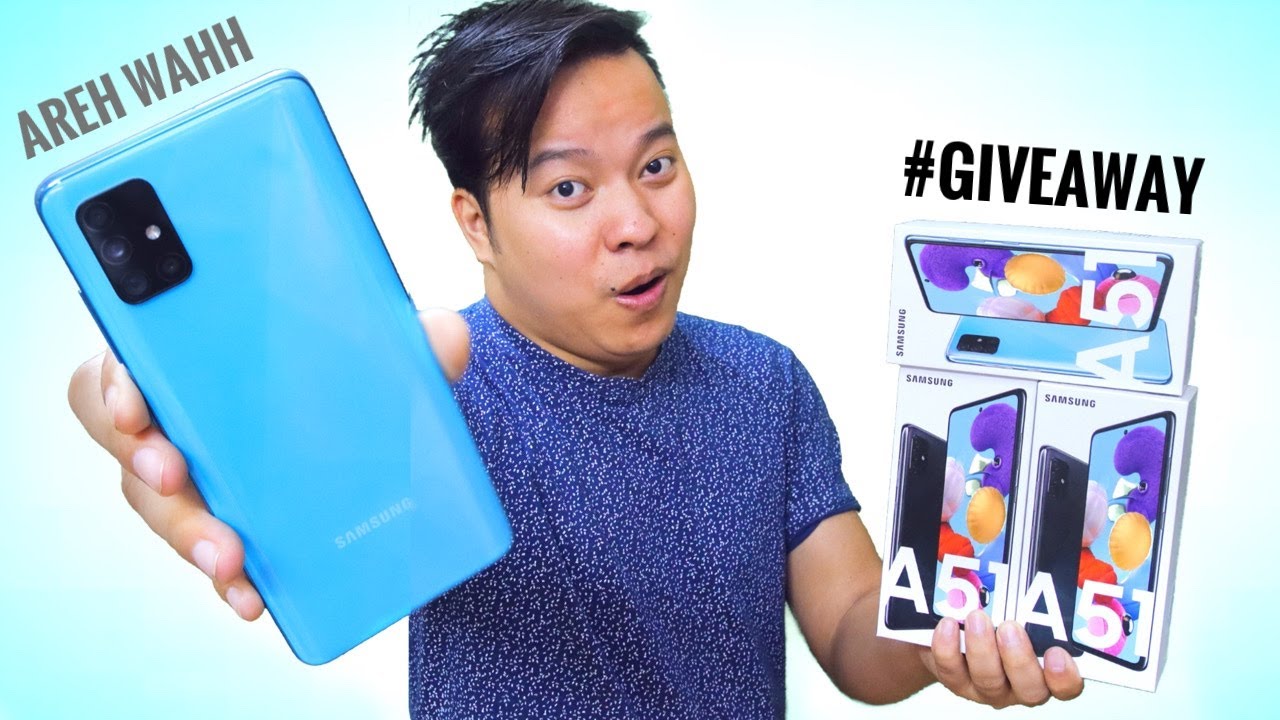 Samsung Galaxy A51 Unboxing & First Impressions + GIVEAWAY🎁