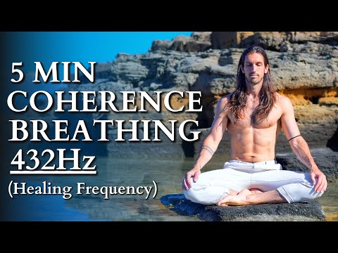 (432Hz) 5 Minute Heart Coherence Breathing | 6 Hours of Benefits