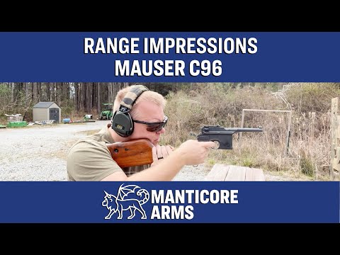 Mauser C96 Range Impressions: pistol or carbine? Now with modern hollow points and +P ammunition!