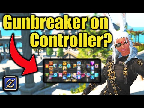 FFXIV Gunbreaker on Controller?! Tough but worth it!
