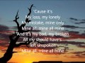 SHEDAISY - MINE ALL MINE + LYRICS