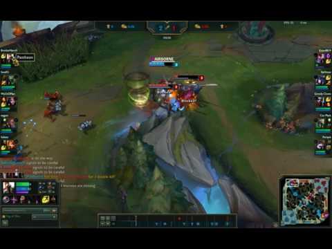 Killing reworked Sejuani and Yasuo solo with Pantheon on Top (2017)