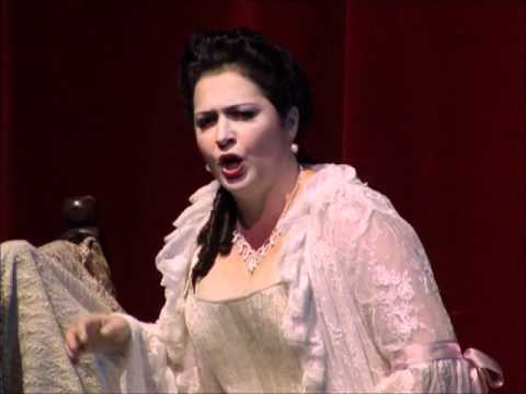 Italian's soprano Daria Masiero sings Porgi amor from Le Nozze di Figaro W. A. Mozart