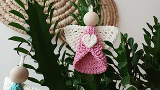 How To Crochet A Cute Angel Step By Step