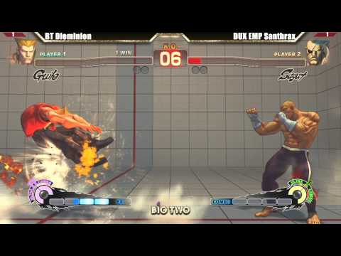 SSF4 AE2012 Losers Final BT Dieminion vs DUX EMP Santhrax - Big Two #51 Tournament