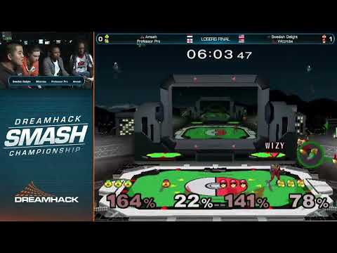 Dreamhack Winter 2017: Professor Pro Amsah vs. Swedish Delight Wizzrobe Losers Finals