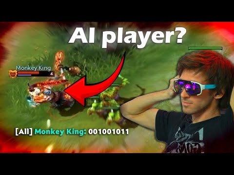 AI taking over Dota but I can't prove it