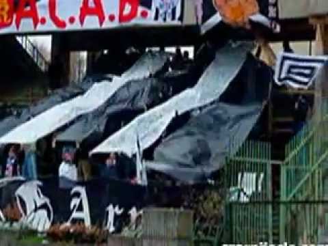 STAL MIELEC - CZARNI 1910 JASŁO -  oprawa kibiców Czarnych