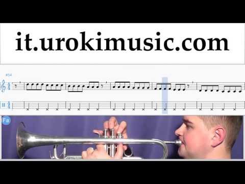 Lezioni di Tromba Rihanna Sledgehammer Parte#1 Melodia Tutorial Spartito Imparare Insegnante