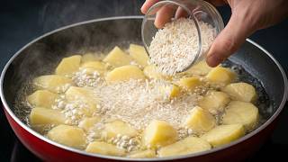 Nie mehr frittierte Kartoffeln! Nur noch Kartoffeln und Reis!