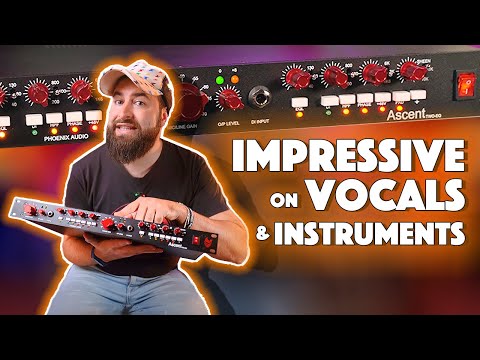 IMPRESSIVE on VOCALS and INSTRUMENTS | Phoenix Audio Ascent Two EQ Preamp Channel Strip