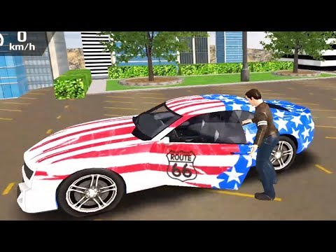 Car Driving Simulator - Stunt Ramp | Smash Car Hit American Muscle Car Unlocekd - Android GamePlay