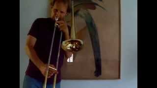 Sneaky Pete / Me playing an Urbie Green trombone transcription