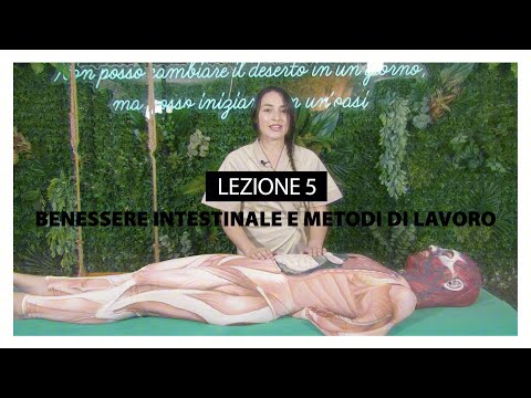 Lezione 5 ( Parte 3 ) - CORSO DI ANATOMIA - Il potere del massaggio per la salute del colon