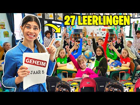 LEERKRACHT VOOR 1 DAG IN EEN BASISSCHOOL! *CHALLENGE* #430
