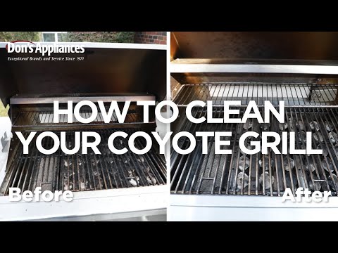 How to Clean Your Coyote Grill | Tips & Tricks!