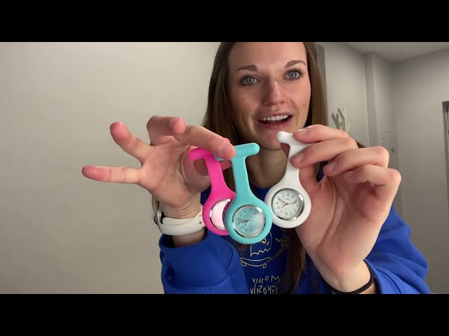 Vídeo relacionado con Sudnsadaks 2 Pcs Reloj Enfermera, Retráctil Reloj de Bolsillo Silicona con Broche, Reloj de Enfermera Bolsillo Simple Moda para Enfermera Unisexo Paraméd Nurse Fob, Regalo para Médico y Doctores