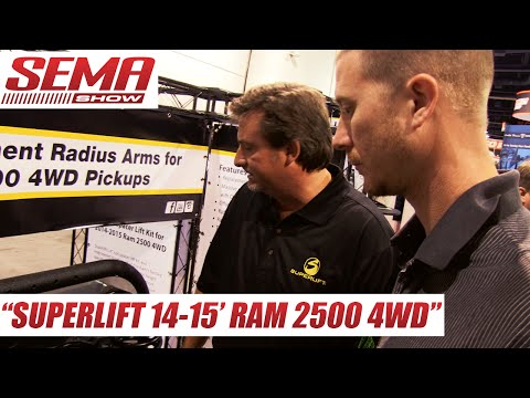 Superlift Suspension 2014 - 2015 RAM 2500 AWD 4" Lift Kits