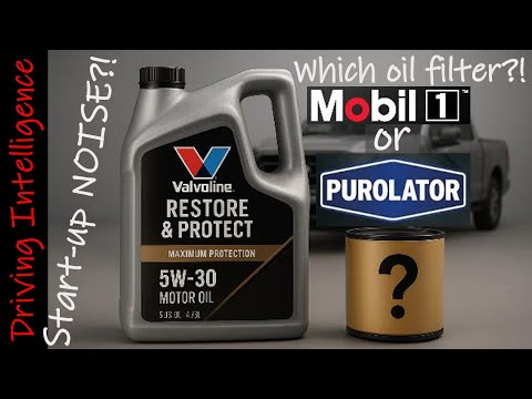 Purolator Boss Causes Loud Startup Noise! Can An Oil Filter Increase Engine Noise: versus Mobil 1