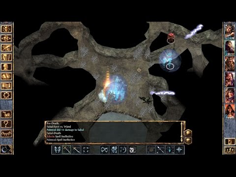 Baldur's Gate EE SCS playthrough part 16 - Prat the Brat gets a beating
