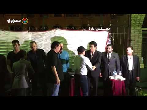 "هنيدي" و عمرو سعد أول الحاضرين في عزاء والد باسم سمرة