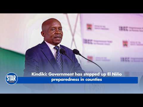 Kindiki: Government has stepped up El Niño preparedness in counties