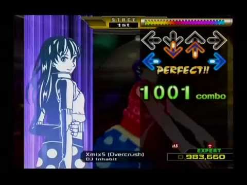 [DDR CS X (JPN)] DJ Inhabit - Xmix5 (Overcrush) [SP EXPERT] FULL COMBO