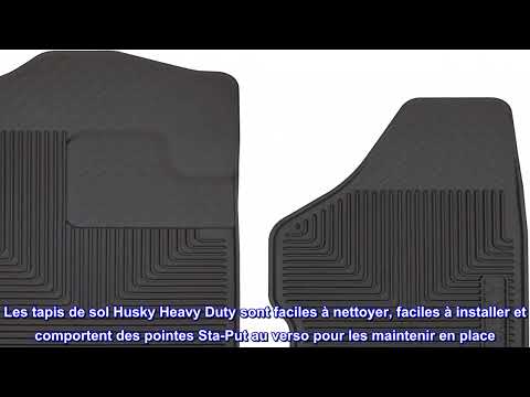 Bon produit -  Tapis de sol robustes Husky Liners | Tapis de sol avant - Noir | 51201 | Pour Ford F-