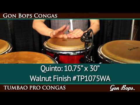 Gon Bops Tumbao Pro Series Conga Drums