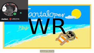 JAYDEN WR CANTALOPER RUN!!!  (lab %) 3:34:13