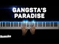 Coolio Gangsta S Paradise Remake Piano Cover