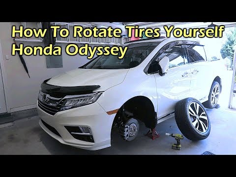 How To Rotate Tires Yourself - 2019 Honda Odyssey