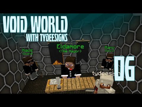 Void World Modded Minecraft HQM Modpack - EP06 - Mayoral Visit