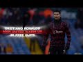Cristiano Ronaldo warming up before the Man united vs Atletico Madrid UCL || 4K HD || Free clips