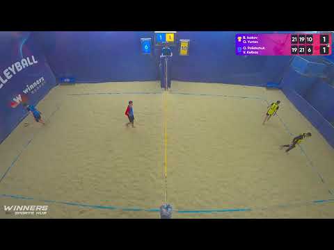01:40 B. Isakov / O. Yurtov - O. Polishchuk / V. Kelbas 18.03.2023 | Winners Beach Volleyball