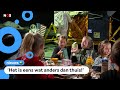 Ontbijten tussen astronauten tijdens jaarlijkse schoolontbijt ?