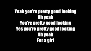 You&#39;re Pretty Good Looking (For A Girl) - The White Stripes - Lyrics On Screen