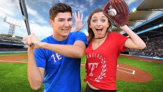 First Baseball Game Date with Parker | Simple Things Vlog Countdown #3