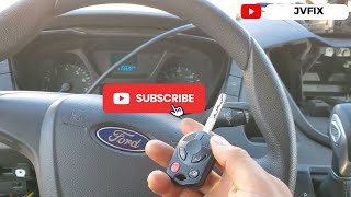 How to program key fob on 2015-2019 Ford Transit 250, 350 with "Autel IM608"