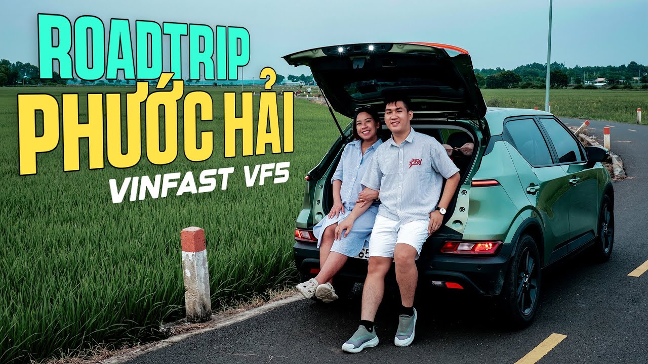 Road Trip PHƯỚC HẢI chill chill cùng Vợ Bầu bằng VINFAST VF5