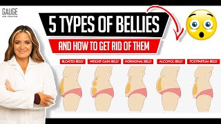 5 Types of Bellies and How to Get Rid of Them │ Gauge Girl Training