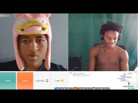 IShowSpeed Pressed By Larry Greene On Omegle